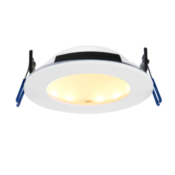 Saxby 102671 Saxby OrbitalPRO 4CCT Matt White IP65 12W 1