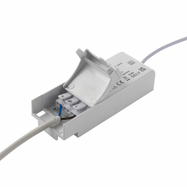 Saxby 102671 Saxby OrbitalPRO 4CCT Matt White IP65 12W 5