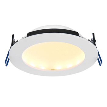 Saxby 102672 Saxby OrbitalPRO 4CCT Matt White IP65 15W 1