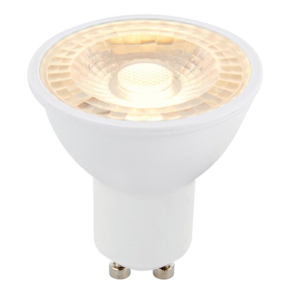 Saxby 103026 Saxby GU10 LED SMD - 60° Dimmable 8W 3000K - Warm White 1