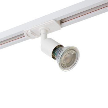 Saxby 103844 Saxby Arezzo Mini GU10 Track Head 35W - White 2