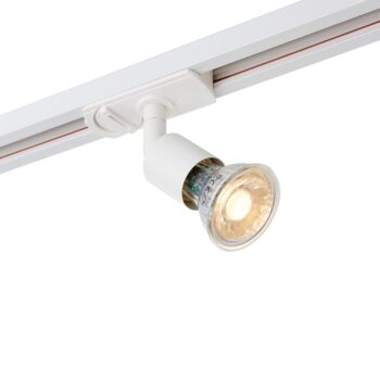 Saxby 103844 Saxby Arezzo Mini GU10 Track Head 35W - White 1