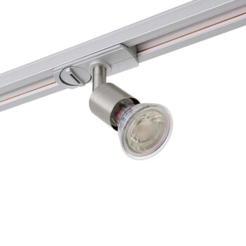 Saxby 103846 Saxby Arezzo Mini GU10 Track Head 35W - Satin Chrome 2