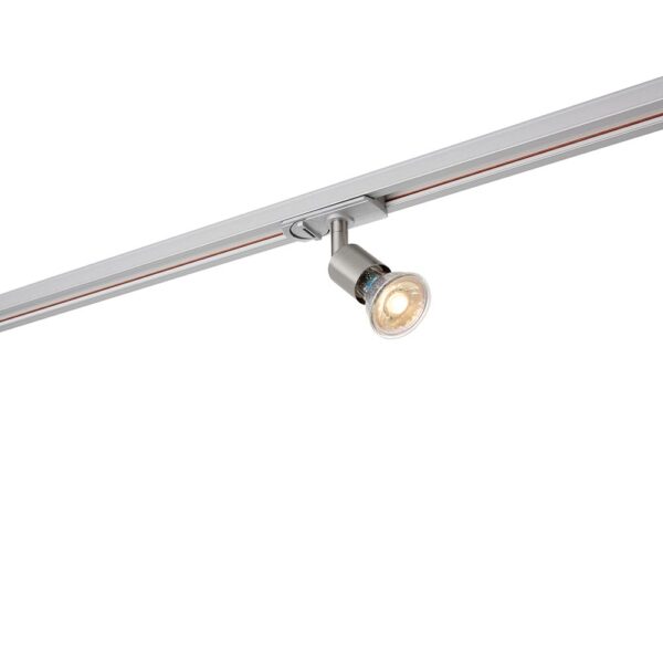 Saxby 103846 Saxby Arezzo Mini GU10 Track Head 35W - Satin Chrome 3