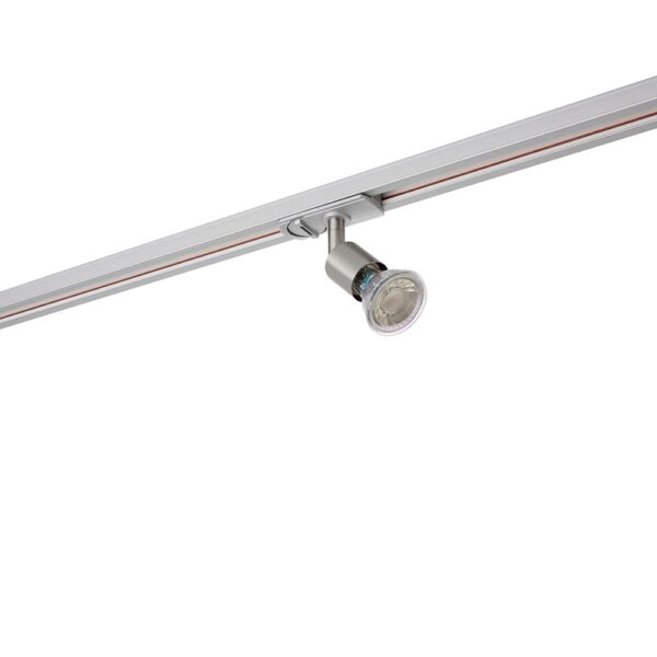Saxby 103846 Saxby Arezzo Mini GU10 Track Head 35W - Satin Chrome 4