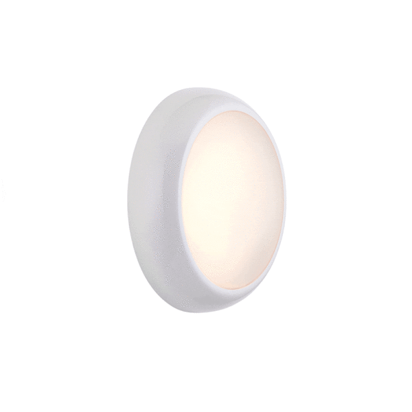 Saxby 103935 Saxby HeroPRO Mini CCT Tri Wattage Bulkhead Emergency - 12W 3000K/4000K/6000K 1