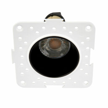 Saxby 103942 Saxby Trimless Linkable Black GU10 2