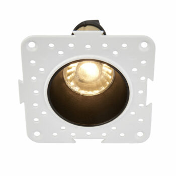 Saxby 103942 Saxby Trimless Linkable Black GU10 1