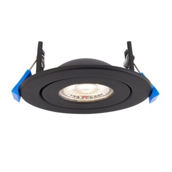 Saxby 106537 Saxby Shield360 4CCT Tri Wattage IP44 8W - Black 2