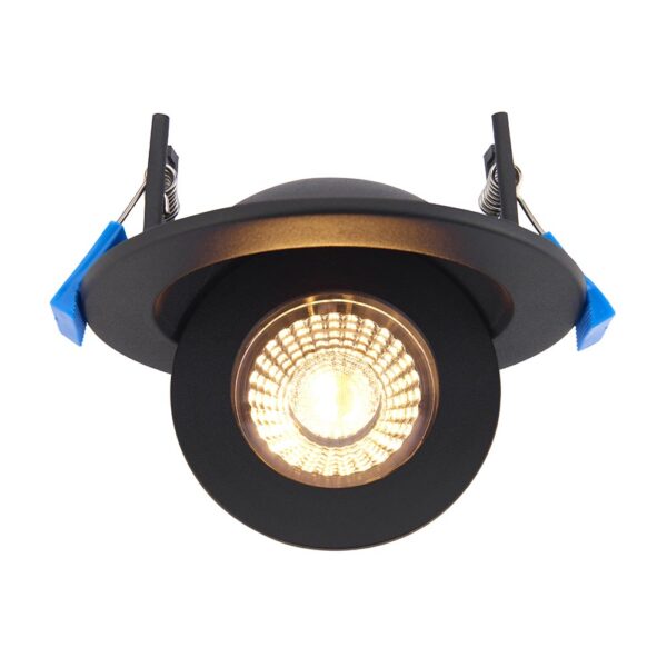 Saxby 106537 Saxby Shield360 4CCT Tri Wattage IP44 8W - Black 3