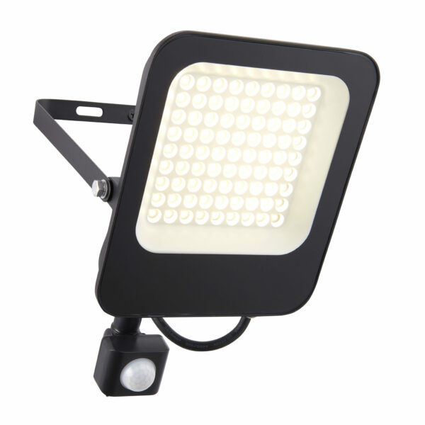 Saxby 108675 Saxby Guard PIR Override 50W IP65 Floodlight - 4000K Cool White 1