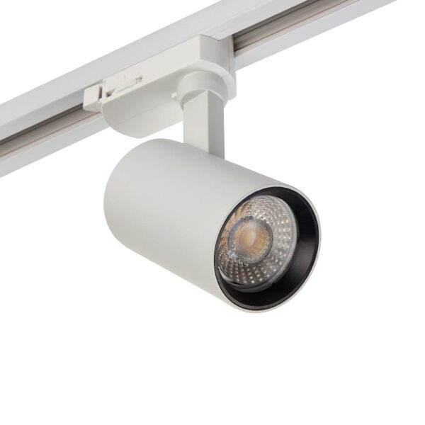 Saxby 108741 Saxby ColtLED Track Head - Matt White - 11.7W CCT 3