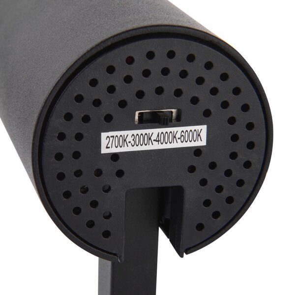 Saxby 108742 Saxby ColtLED Track Head - Matt Black - 11.7W CCT 6