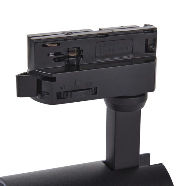 Saxby 108742 Saxby ColtLED Track Head - Matt Black - 11.7W CCT 7