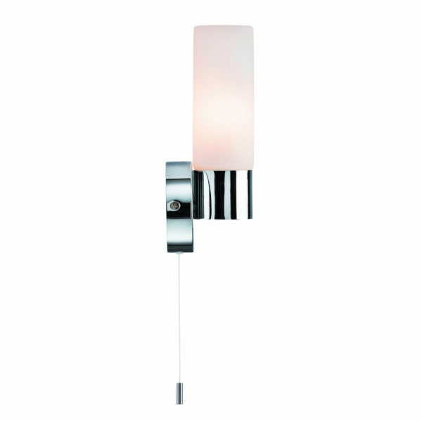 Saxby 34483 Saxby Pure 1lt wall IP44 40W 3