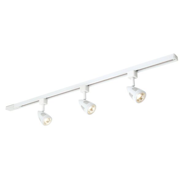 Saxby 48024 Saxby Bullett GU10 Track Head 50W Kit - White