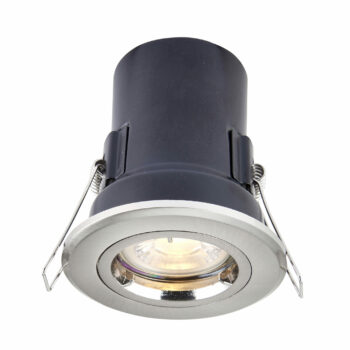 Saxby 50673 Saxby ShieldPLUS Fixed GU10 Satin Nickel 2