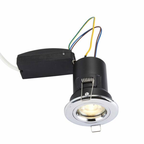 Saxby 50674 Saxby ShieldPLUS Fixed GU10 Chrome 3