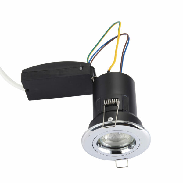 Saxby 50674 Saxby ShieldPLUS Fixed GU10 Chrome 4