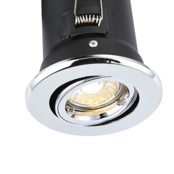 Saxby 50682 Saxby ShieldPLUS Tilt GU10 Chrome 10