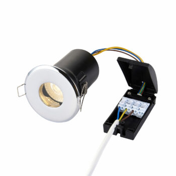 Saxby 50686 Saxby ShieldPLUS IP65 GU10 Chrome 1