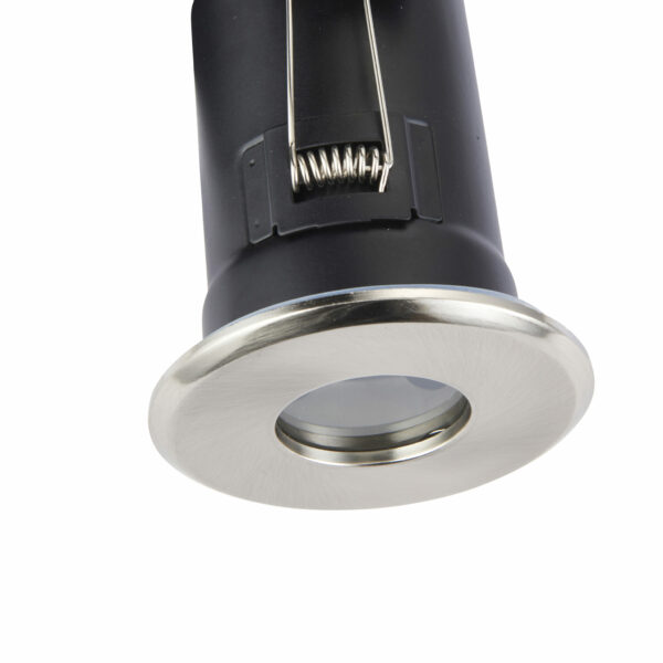 Saxby 50688 Saxby ShieldPLUS IP65 GU10 Satin Nickel 8