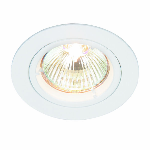 Saxby 52331 Saxby Cast Fixed GU10 Gloss White