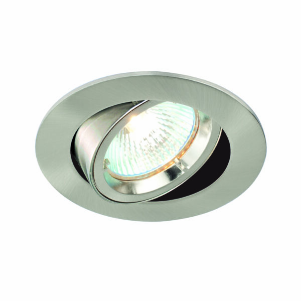Saxby 52333 Saxby Cast Tilt GU10 Satin Nickel