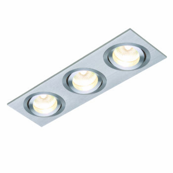 Saxby 52405 Saxby Tetra Triple Silver GU10