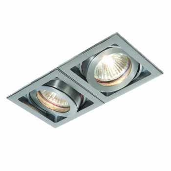 Saxby 52408 Saxby Xeno Twin Aluminium GU10