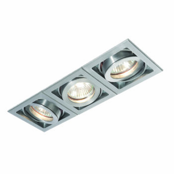 Saxby 52409 Saxby Xeno Triple Aluminium GU10
