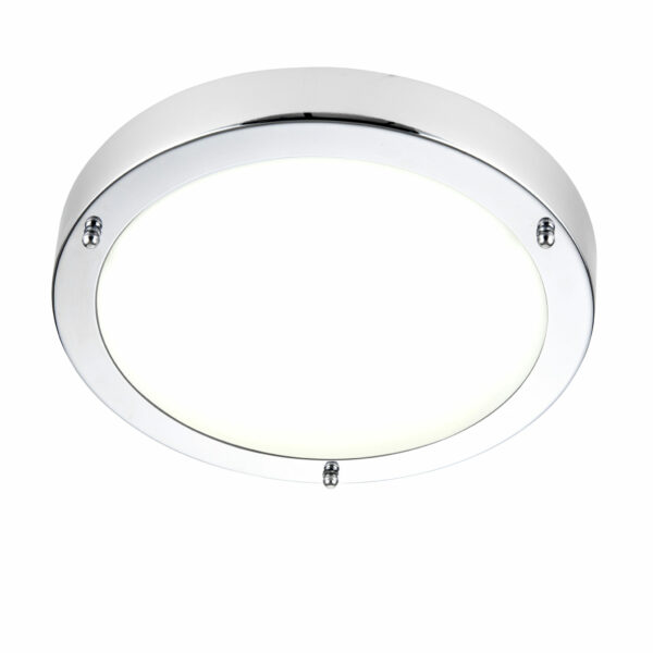 Saxby 54676 Saxby Portico LED Chrome IP44 9W 1