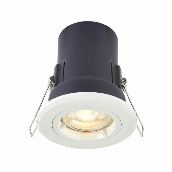 Saxby 61059 Saxby ShieldPLUS Fixed GU10 Matt White 2