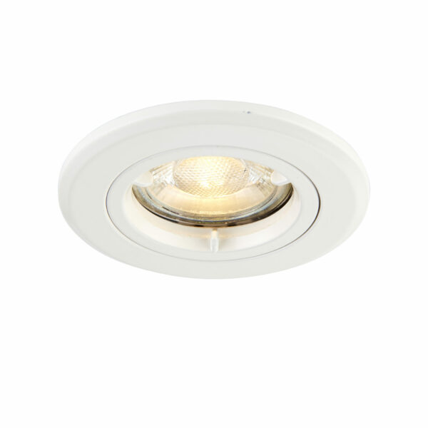 Saxby 61059 Saxby ShieldPLUS Fixed GU10 Matt White 5