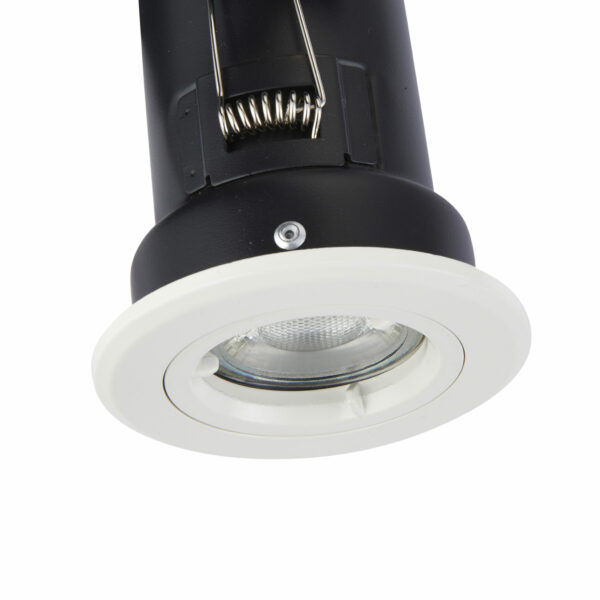 Saxby 61059 Saxby ShieldPLUS Fixed GU10 Matt White 8