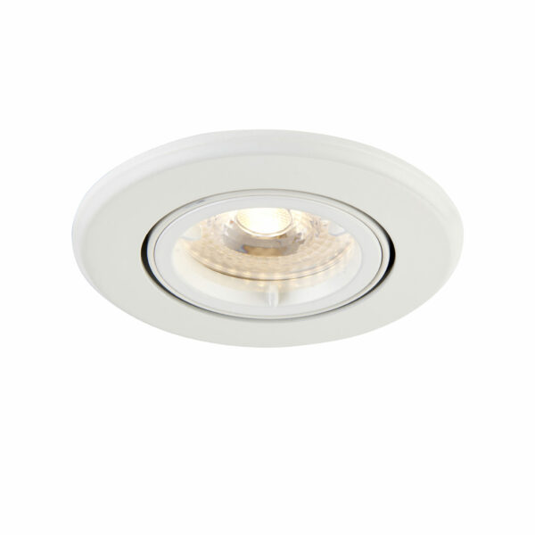 Saxby 61060 Saxby ShieldPLUS Tilt GU10 Matt White 9