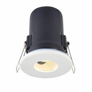 Saxby 61061 Saxby ShieldPLUS IP65 GU10 Matt White 2
