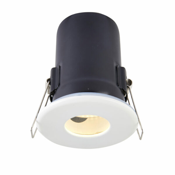 Saxby 61061 Saxby ShieldPLUS IP65 GU10 Matt White 2