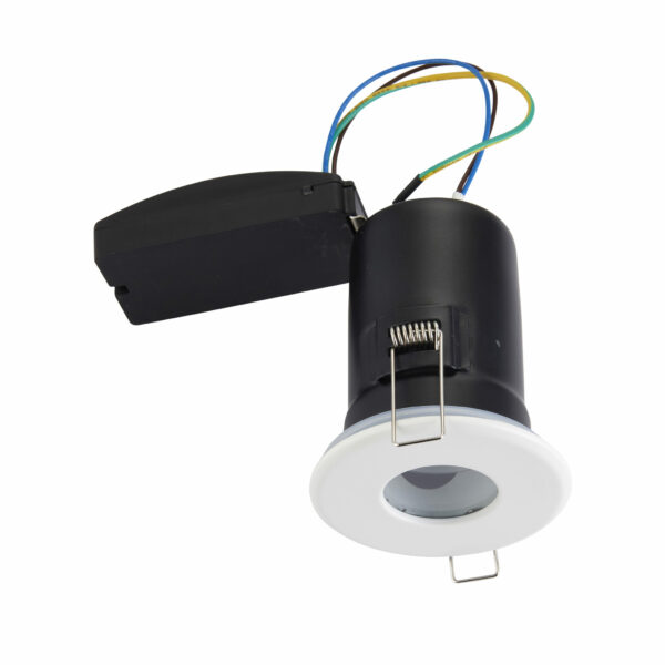 Saxby 61061 Saxby ShieldPLUS IP65 GU10 Matt White 4