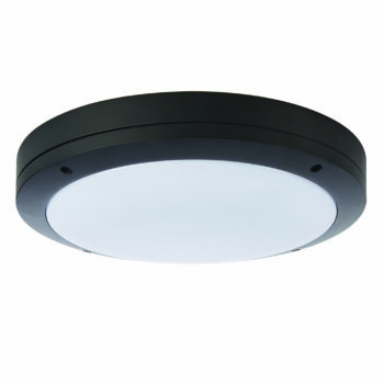 Saxby 61646 Saxby Luik Plain Casing IP65 18W - Textured Black Paint & Opal Pc 2