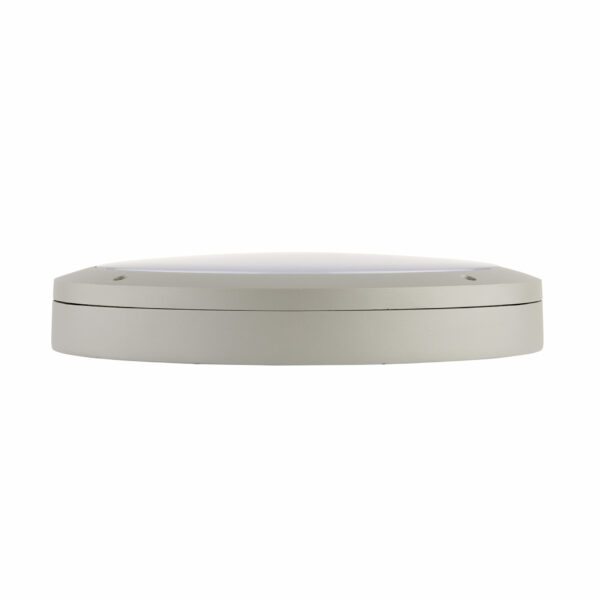Saxby 61647 Saxby Luik Plain Casing IP65 18W - Textured Grey Paint & Opal Pc 3