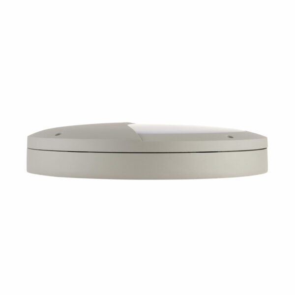 Saxby 61649 Saxby Luik Eyelid Casing IP65 18W - Textured Grey Paint & Opal Pc 3