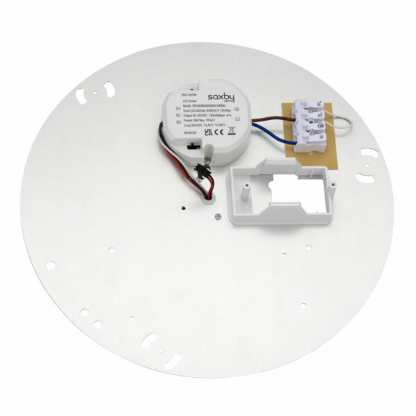 Saxby 61652 Saxby Luik Gear Tray 18W - Gloss White Paint 2
