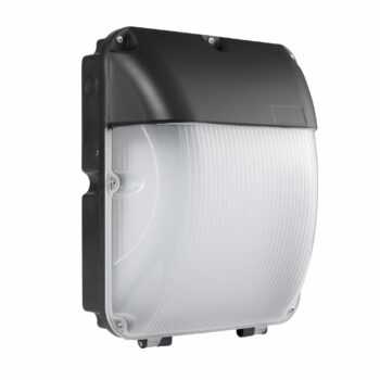Saxby 67176 Saxby Lucca IP65 30W - Matt Black Paint & Opal Pc 2