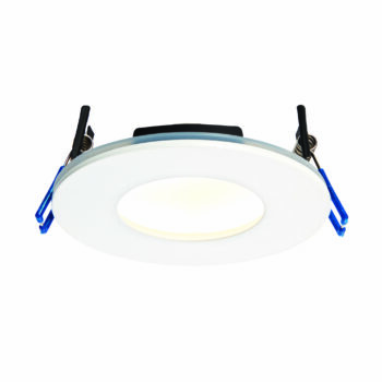 Saxby 69880 Saxby OrbitalPLUS Matt White IP65 9W - 3000K Warm White 1