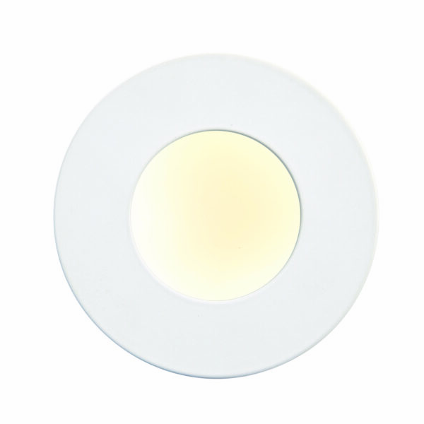 Saxby 69880 Saxby OrbitalPLUS Matt White IP65 9W - 3000K Warm White 5