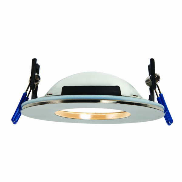 Saxby 69881 Saxby OrbitalPLUS Satin Nickel IP65 9W - 3000K Warm White 3