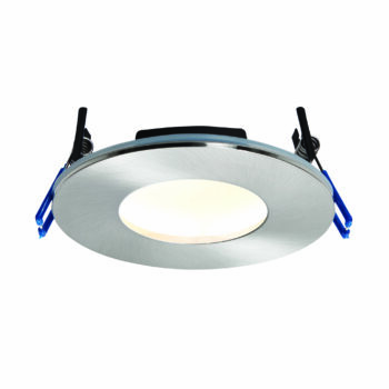 Saxby 69881 Saxby OrbitalPLUS Satin Nickel IP65 9W - 3000K Warm White 1