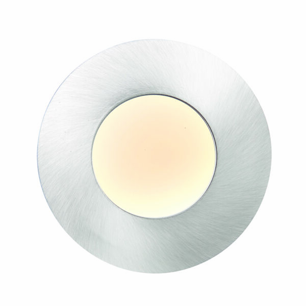 Saxby 69881 Saxby OrbitalPLUS Satin Nickel IP65 9W - 3000K Warm White 5