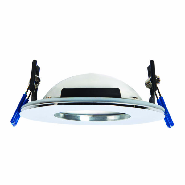 Saxby 69882 Saxby OrbitalPLUS Chrome IP65 9W - 3000K Warm White 3